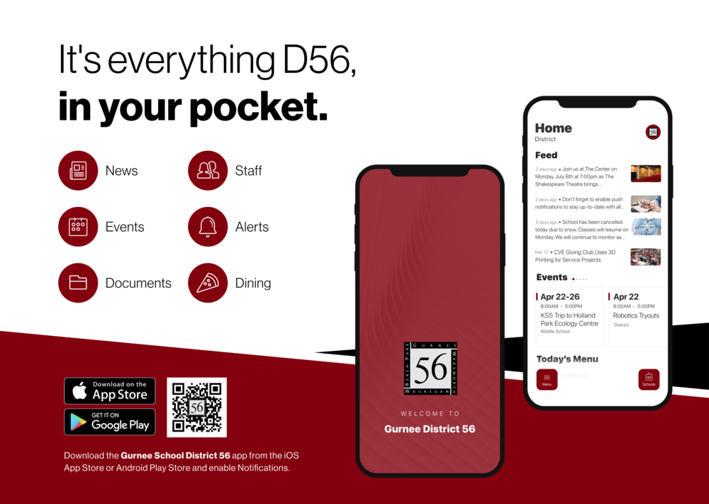 D56 App Launch Flyer